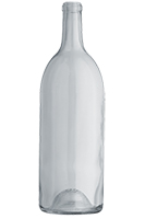 1.5L Standard Claret/Bordeaux wine bottle, Flint - SPI-2BK FL
