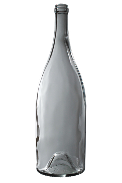 1.5L Premium Heavy Burgundy wine bottle, Flint - SPI-1256 FL