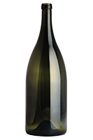 5L Standard Burgundy wine bottle, Antique Green - SPI-1036 AG