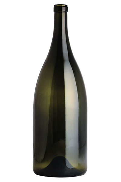 5L Burgundy wine bottle, Antique Green - SPI-1036 AG