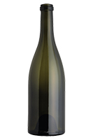 Premium Heavy Burgundy wine bottle, Antique Green - SPI-2606 AG
