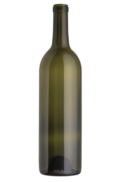 Standard Claret/Bordeaux wine bottle, Antique Green - SPI-1006 AG