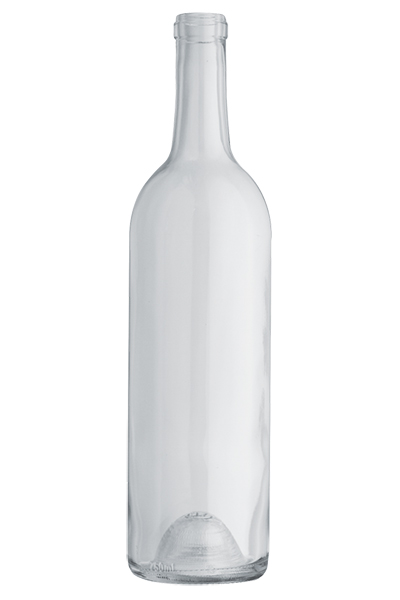 Standard Claret/Bordeaux wine bottle, Flint - SPI-1003 FL